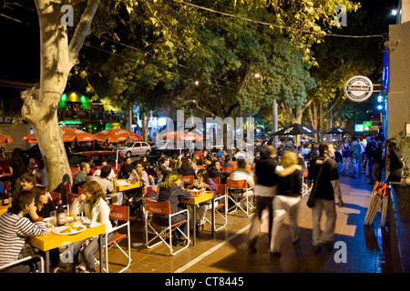 Vie nocturne sur l'Avenue Aristides Banque D'Images