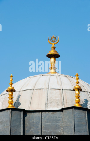 La Turquie, Istanbul, Topkapi Saray, Zweiter Hof, Kuppel über dem Tor des Glücks (Bab-iSaadet Akagalar, Kapisi) Banque D'Images