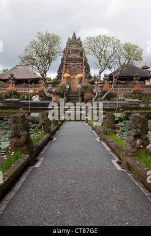 Pura Taman Saraswati temple, Bali Indonésie Banque D'Images