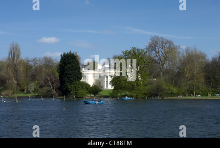 Londres - lac de plaisance de Regent's Park Banque D'Images