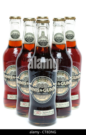Bouteilles de rhum finish Innis et Gunn écossais de la bière Banque D'Images