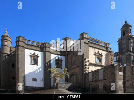 Espagne, Canaries, Gran Canaria, Las Palmas, Cathédrale, Banque D'Images