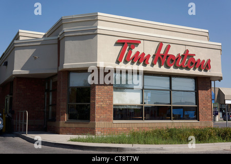 Le restaurant Tim Hortons Banque D'Images