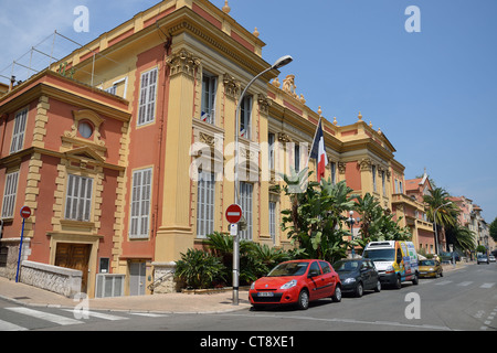 Hôtel de Ville (City Hall), Rue de la République, Menton, Côte d'Azur, Alpes-Maritimes, Provence-Alpes-Côte d'Azur, France Banque D'Images