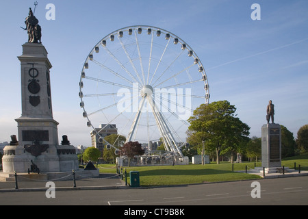 La roue sur Plymouth Hoe sur la côte sud du Devon Banque D'Images