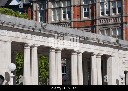 War Memorial sur Lord Street à Southport Banque D'Images