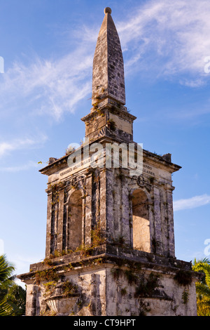 Magellan shrine est une tour commémorative en l'honneur de l'explorateur portugais Ferdinand Magellan. Lapu-Lapu City, Philippines Banque D'Images