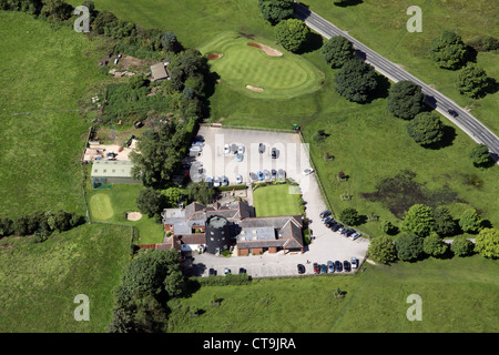 Vue aérienne de Beverley Golf Club, East Yorkshire Banque D'Images