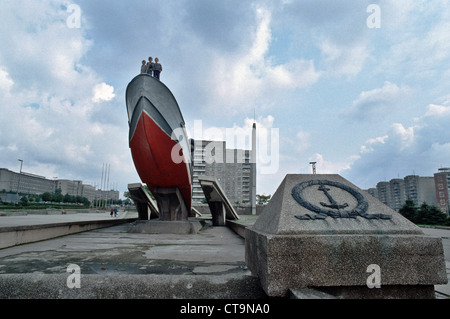 Bateau rapide de la 2e guerre mondiale, Kaliningrad, Russie Banque D'Images