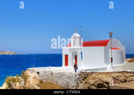 Agios Babis, Mykonos Chora, Mykonos, Grèce Banque D'Images