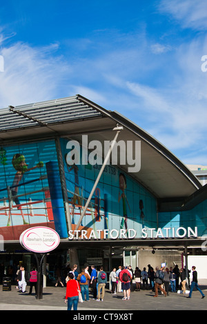 La gare de Stratford Banque D'Images