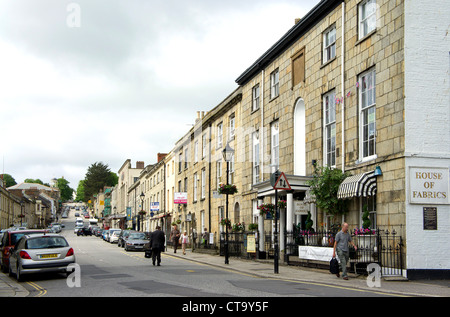 Rue de citron à Truro, Cornwall, UK Banque D'Images