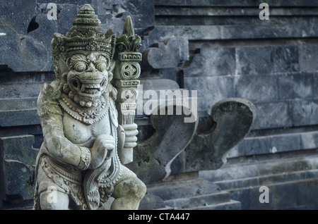 Sculpture de temple bali indonesia Banque D'Images