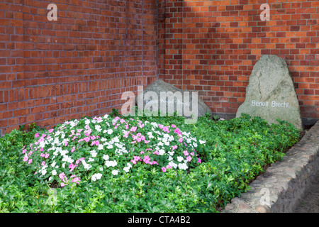 Dorotheenstädtischer Friedhof, Berlin, Allemagne - Bertolt Brecht Banque D'Images