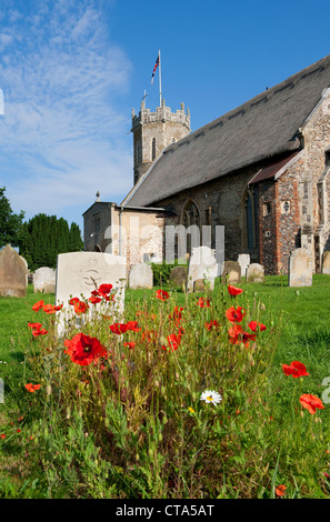 L'église de St Edmund, acle, Norfolk, Angleterre Banque D'Images