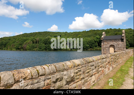 Réservoir linacre, Chesterfield, Derbyshire, Angleterre Banque D'Images