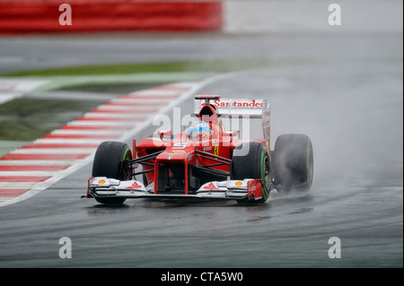 Fernando Alonso, ferrari, f1, 2012, Banque D'Images