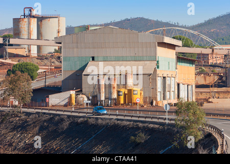 Minas de Rio Tinto, Province de Huelva, Andalousie, Espagne du sud. Banque D'Images