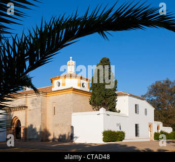 La Rabida Monastère, Palos de la Frontera, province de Huelva, Andalousie, Espagne du sud. Banque D'Images