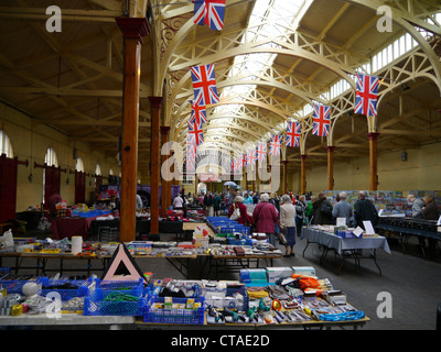 Marché de pannier historique à Barnstaple Devon England UK Banque D'Images