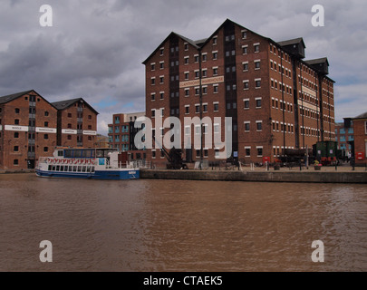 LLanthony Warehouse, Gloucester, Royaume-Uni Banque D'Images