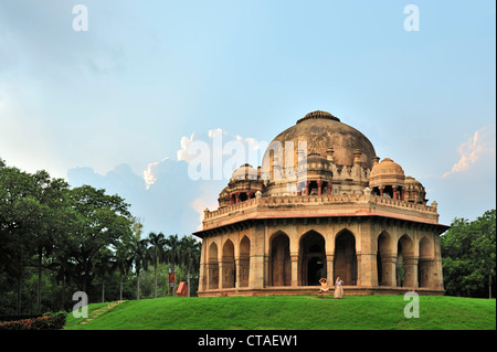 Tombeau, Lodi Gardens, New Delhi, Delhi, Inde Banque D'Images