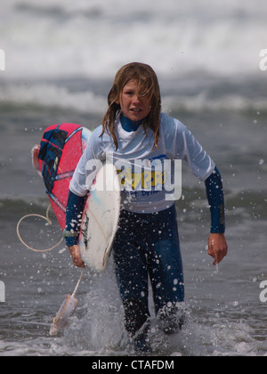 Les écoles britanniques Calypso Championnats, Cornwall, UK Banque D'Images