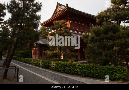 Le butsuden (Buddha Hall) au temple de Daitoku-ji, Kyoto, Japon Banque D'Images