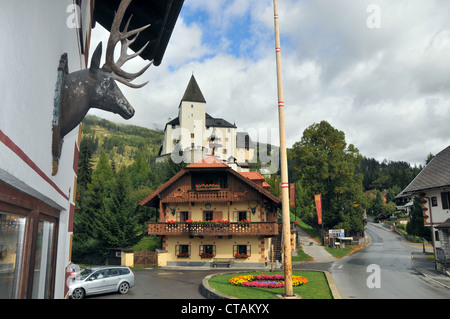 Château Mauterndorf à Lungau, Salzburg, Autriche-land Banque D'Images