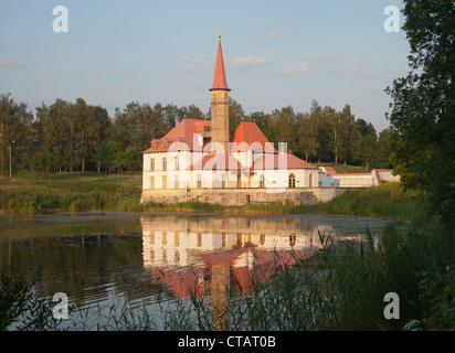 Prieuré Palace à Gatchina, Russie. Banque D'Images