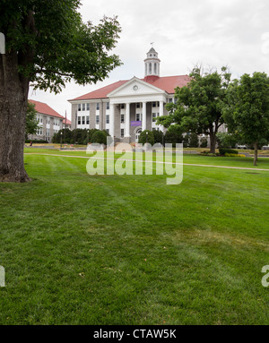 HARRISONBURG, VA - 11 juillet. Wilson Hall at JMU le 11 juillet 2012. Le président est nommé d'après Wilson et achevé en 1931 Banque D'Images