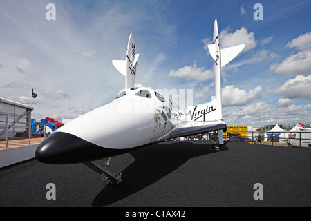 Farnborough International Airshow Virgin Galactic SpaceShipTwo Banque D'Images