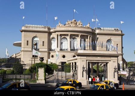 Hipódromo Argentino de Palermo, entrée à l'hippodrome, Buenos Aires, Argentine Banque D'Images