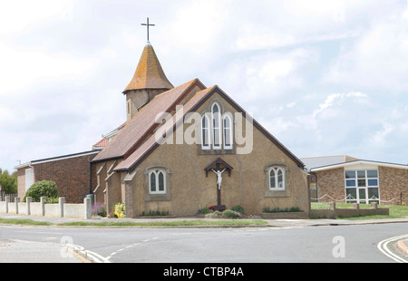 Église du Bon Pasteur à Shoreham Beach, West Sussex Banque D'Images