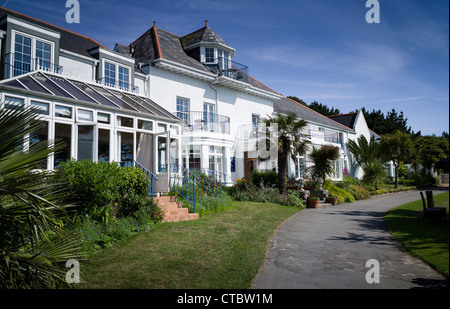 La Maison Blanche Hôtel de l'île de Herm dans les îles Channel UK Banque D'Images