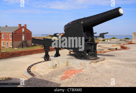 Parc d'ÉTAT DE FORT CLINCH, Fernandina Beach, Florida, USA Banque D'Images