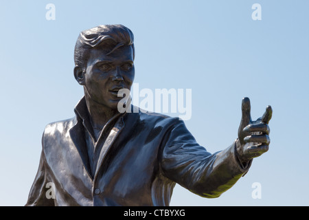 Sculpture de Billy Fury par Tom Murphy Banque D'Images