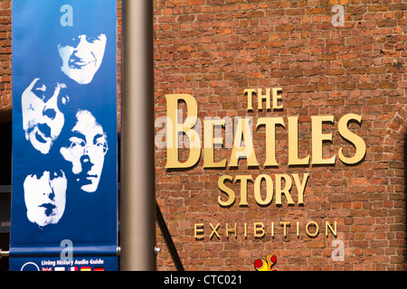 Le Beatles Story, Albert Dock, Liverpool Banque D'Images