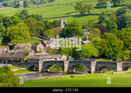 Village de Tonbridge, Yorkshire Dales Banque D'Images