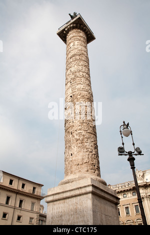 Rome - Column of Marcus Aurelius Banque D'Images