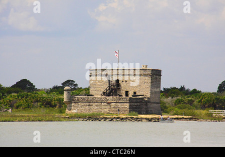 FORT MANTANZUS National Monument, Saint Augustine, Floride, USA Banque D'Images