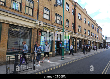 Brick Lane, la rue Brick Lane, East London, Angleterre, Royaume-Uni Banque D'Images