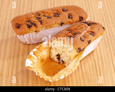 Muffin - Magdalena Valenciana. Une variété locale de muffin. Faites en forme rectangulaire est typique de la région de Valence en Espagne. Banque D'Images