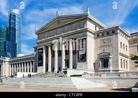 Le Field Museum of Natural History sur le Museum Campus à Grant Park, Chicago, Illinois, États-Unis Banque D'Images