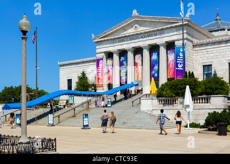 Le John G Shedd Aquarium sur le Museum Campus à Grant Park, Chicago, Illinois, États-Unis Banque D'Images