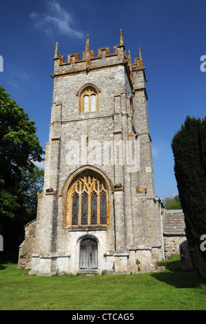 L'église Saint-Laurent, Affpuddle, Dorset, Angleterre, Royaume-Uni Banque D'Images