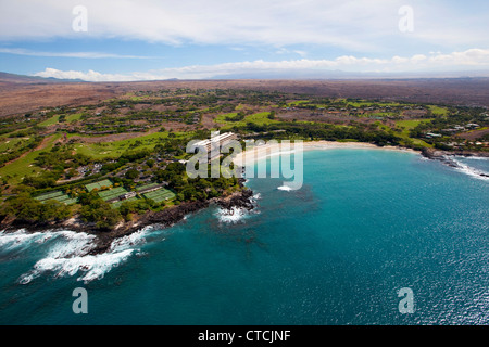 Mauna Kea Beach Resort, Kohala Coast, Île d'Hawaï Banque D'Images