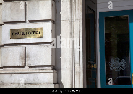 Le Bureau du Conseil des ministres à 70 Whitehall à Londres - Royaume-Uni Banque D'Images