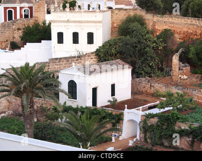 Jardin clos ciutadella menorca Banque D'Images