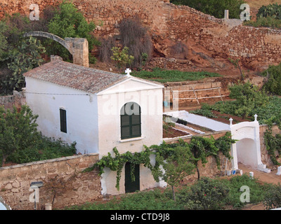 Jardin clos ciutadella menorca Banque D'Images